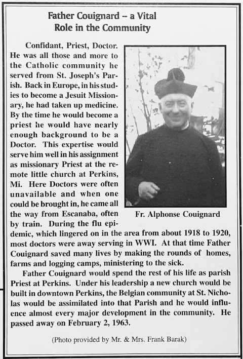 Father Couignard -- a Vital Role in the Community